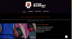 Desktop Screenshot of lyonbasket.com