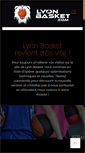 Mobile Screenshot of lyonbasket.com
